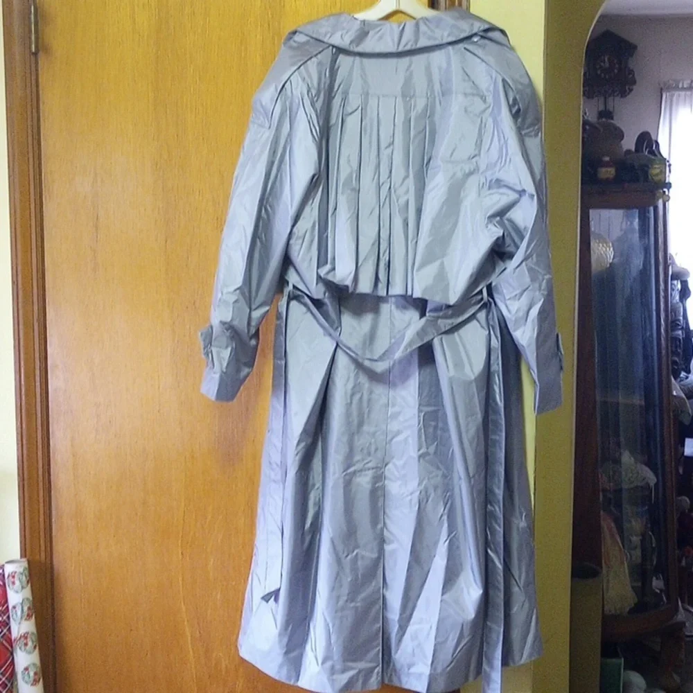 Plus Size Maggie Lawrence Trench Coat - Picture 8 of 9